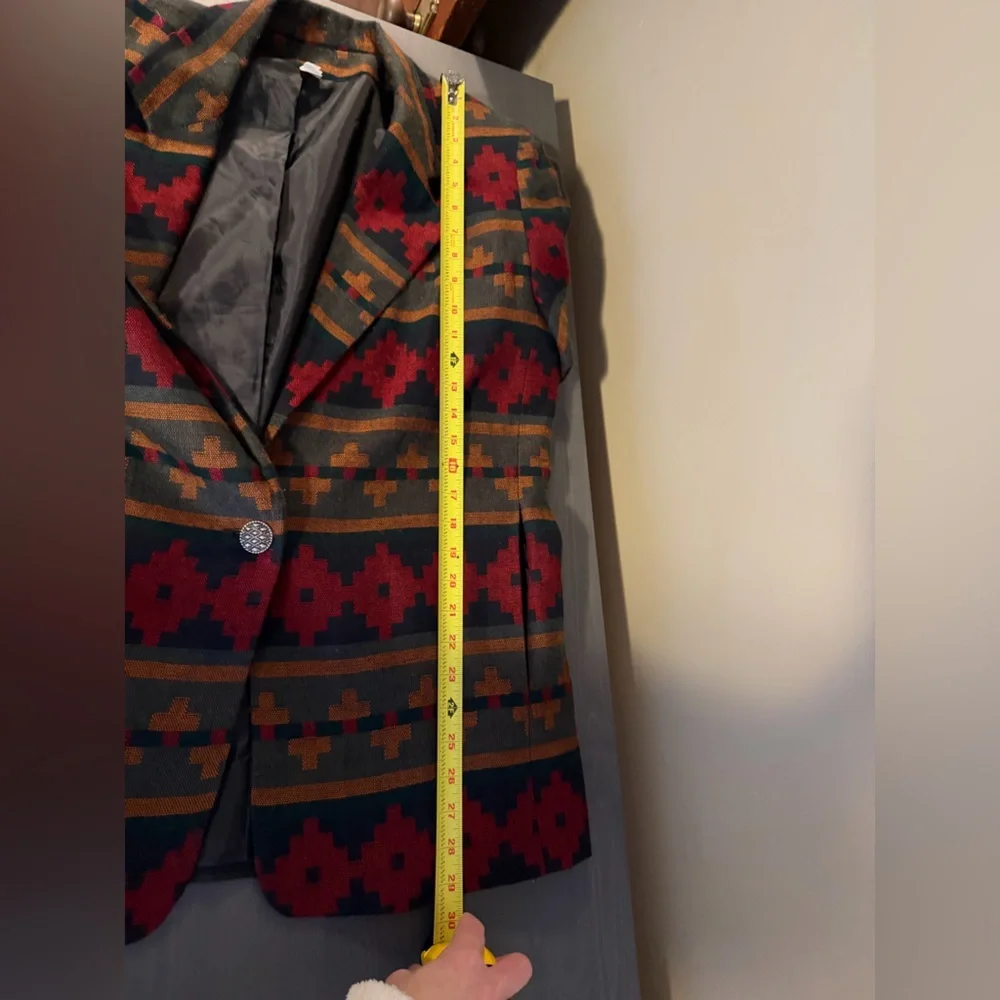 Vintage Southwestern Blazer Jacket